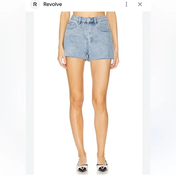 We Wore What Denim High Rise Short Size 24
