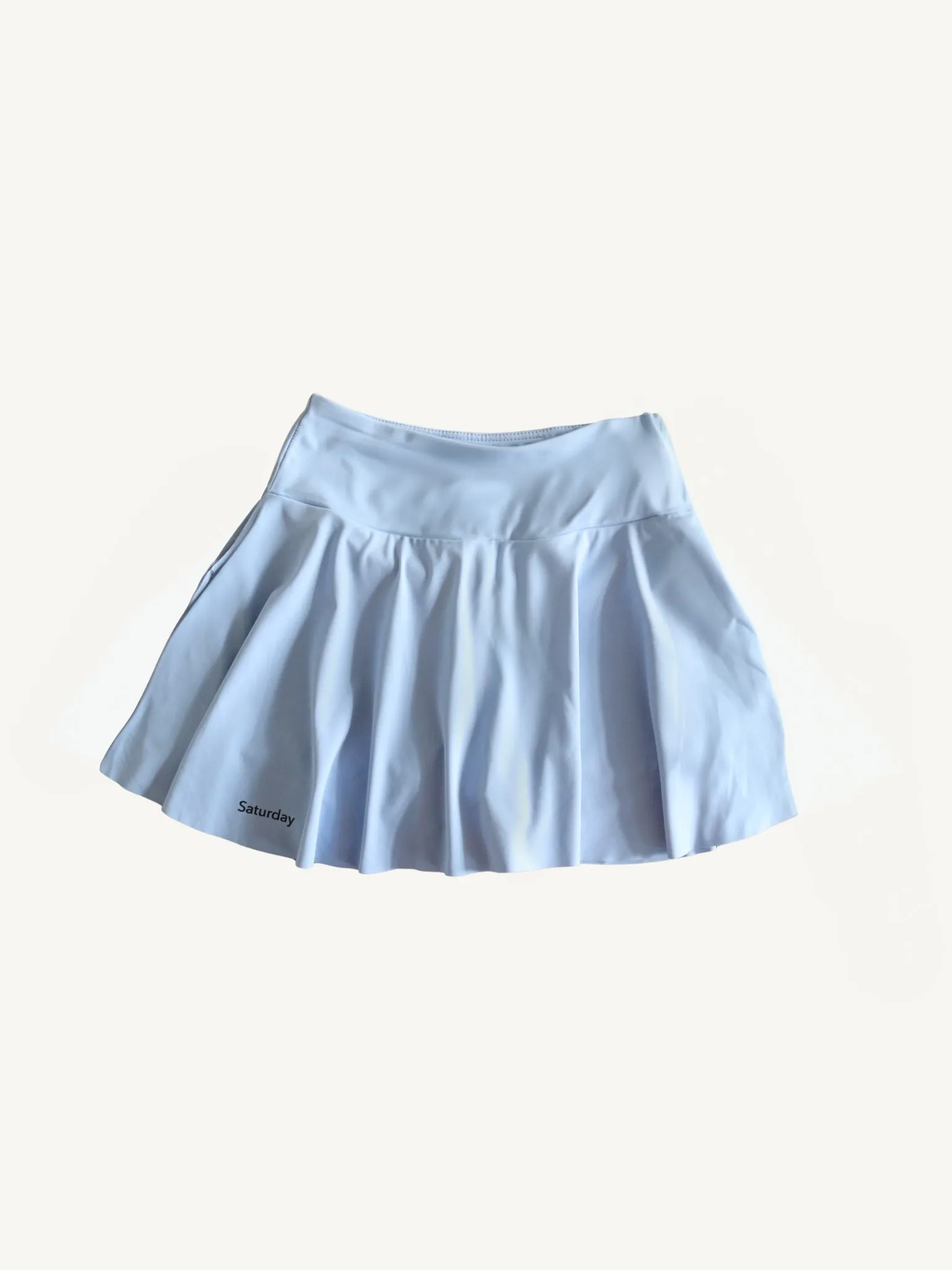 Women Light Blue Skirt
