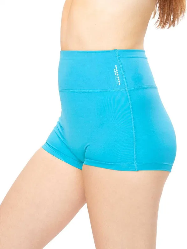 Women Light Blue Solid Boy Shorts Panty - WONDERKNICKER-Light-Blue