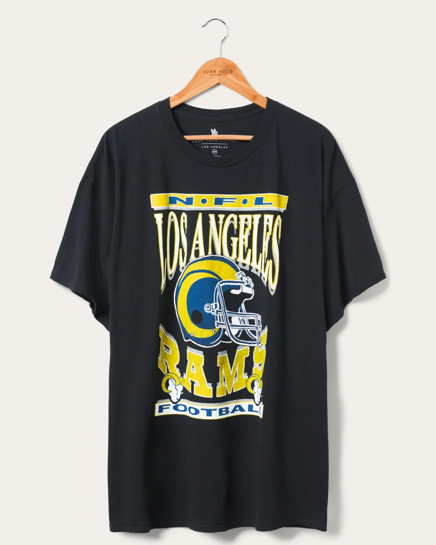 Women's Los Angeles Rams Helmet Oversized Tee Dress