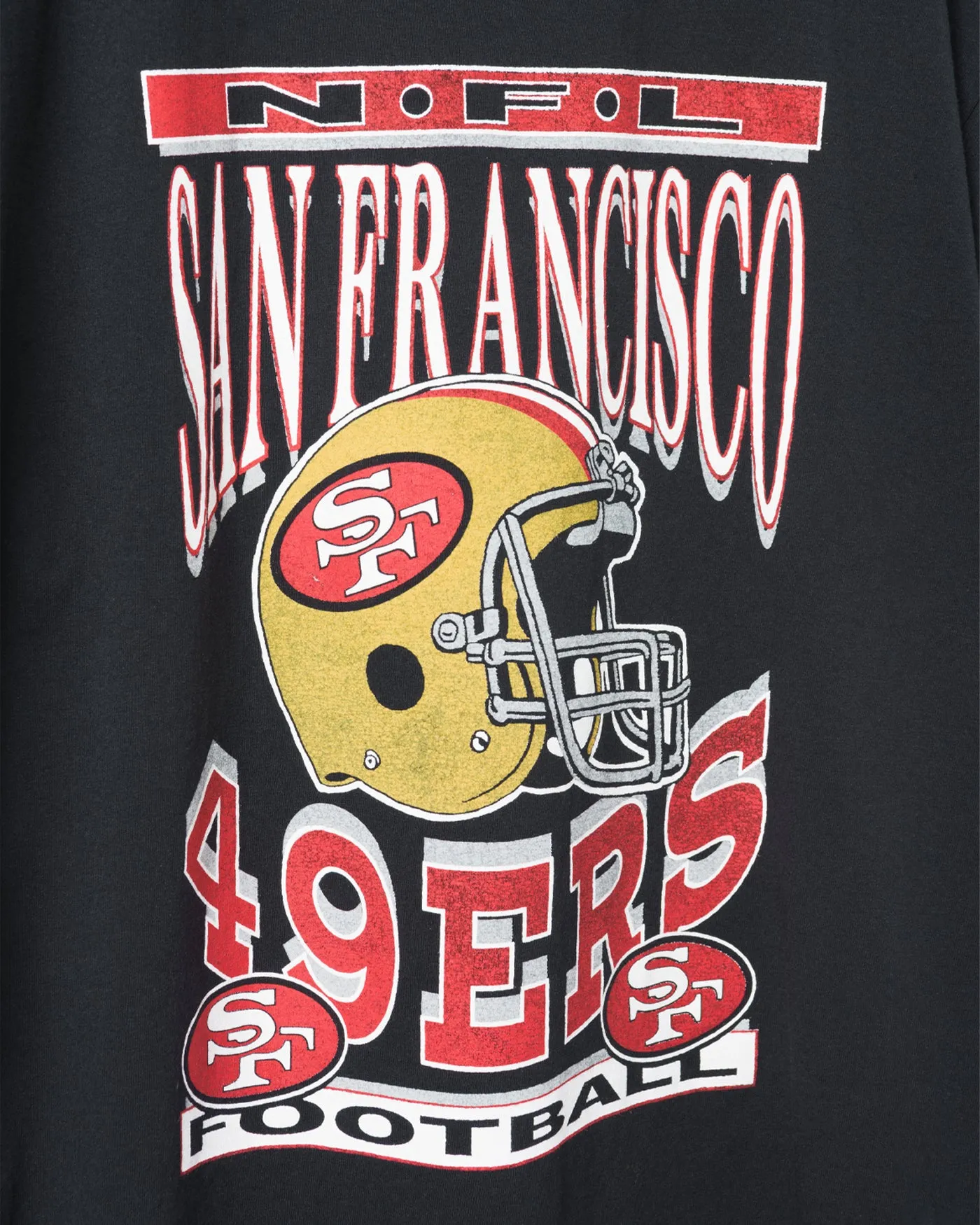 Women's San Francisco 49ers Helmet Oversized Tee Dress