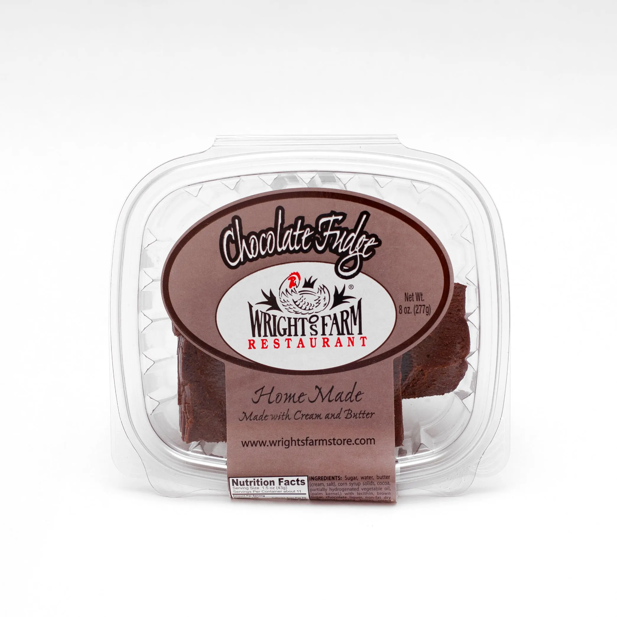 Wright’s Farm Homemade Chocolate Fudge