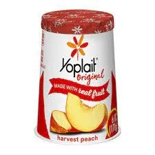 Yoplait Harvest Peach Yogurt 6oz