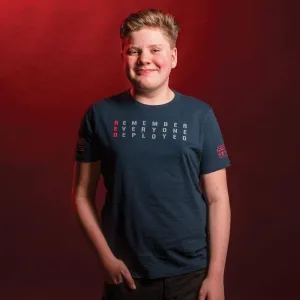 Youth RED Friday T-Shirt - Midnight Navy