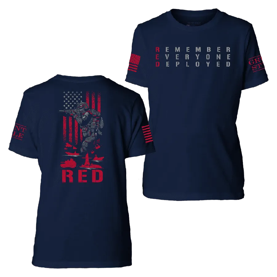 Youth RED Friday T-Shirt - Midnight Navy