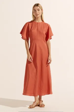 Zoe Kratzmann Pavillion Dress - Nectarine